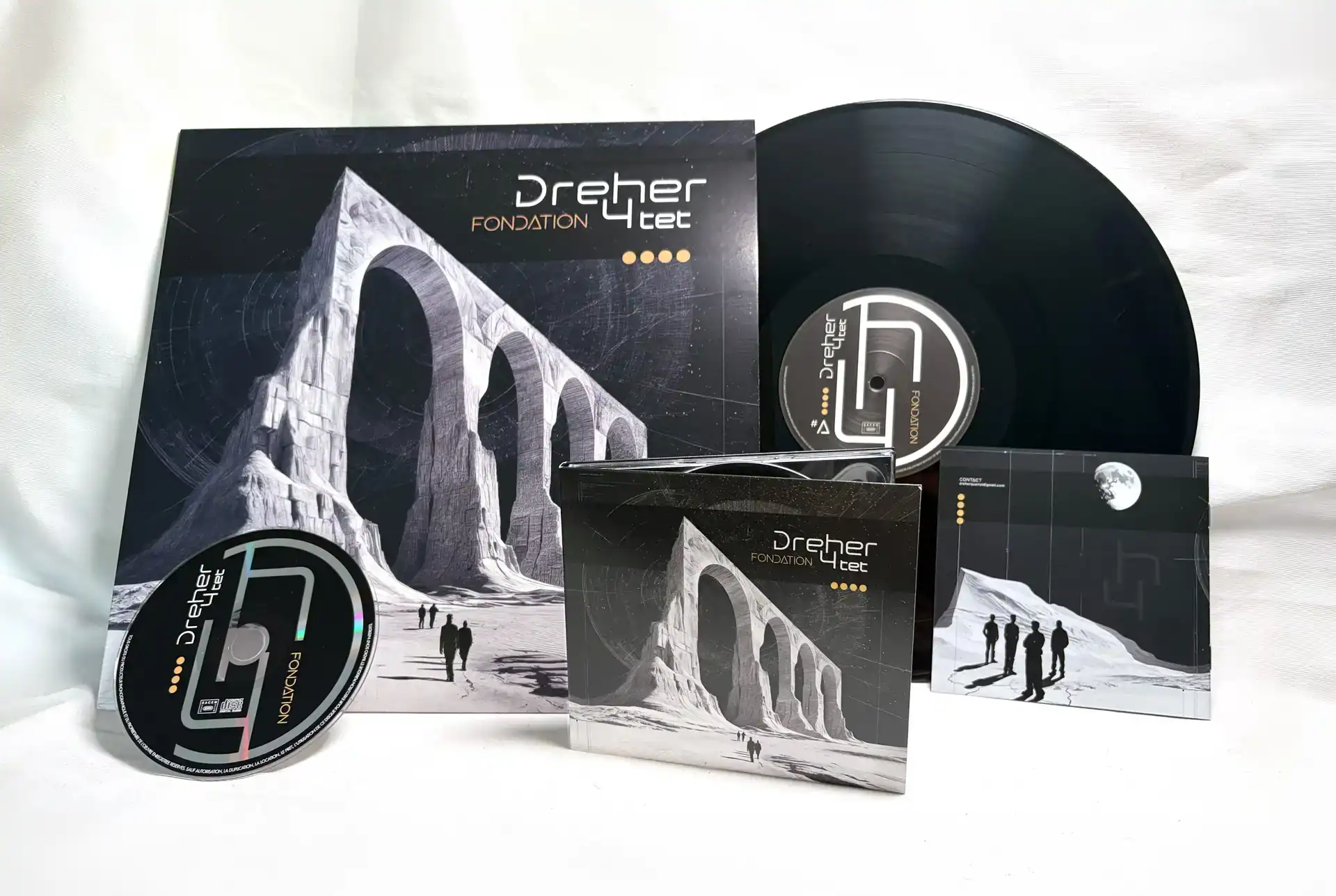Dreher 4tet CD Digipack et Vinyl